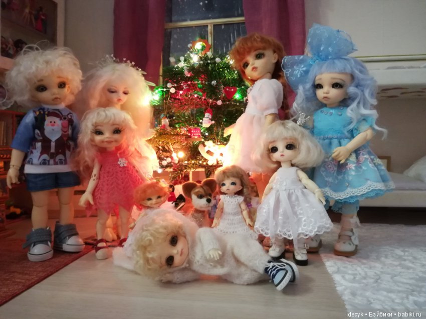 Новогодняя кукловстреча — Фотоистории с куклами BJD (БЖД): сериалы (фото 9)