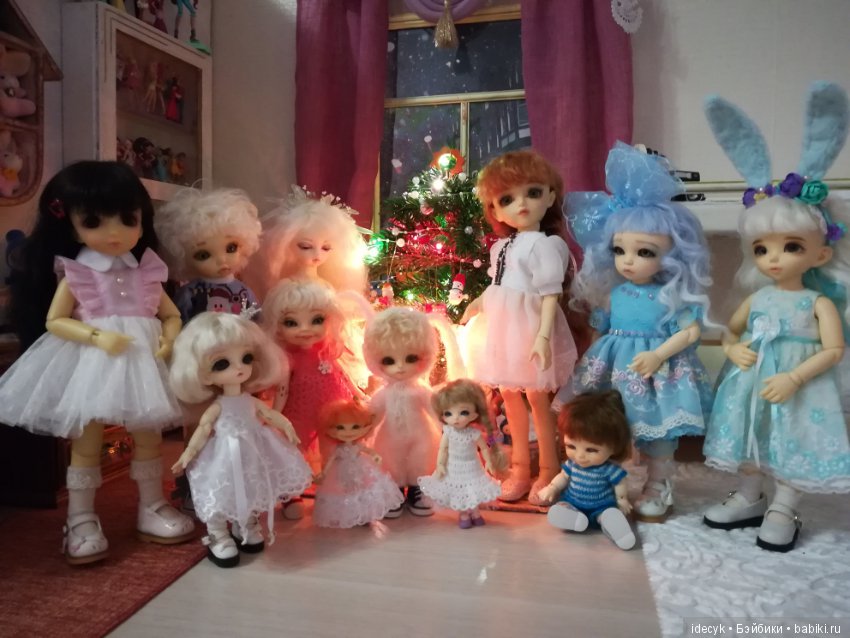 Новогодняя кукловстреча — Фотоистории с куклами BJD (БЖД): сериалы