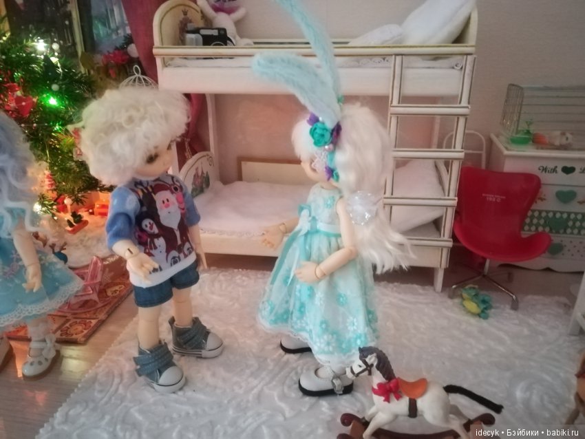 Новогодняя кукловстреча — Фотоистории с куклами BJD (БЖД): сериалы (фото 5)