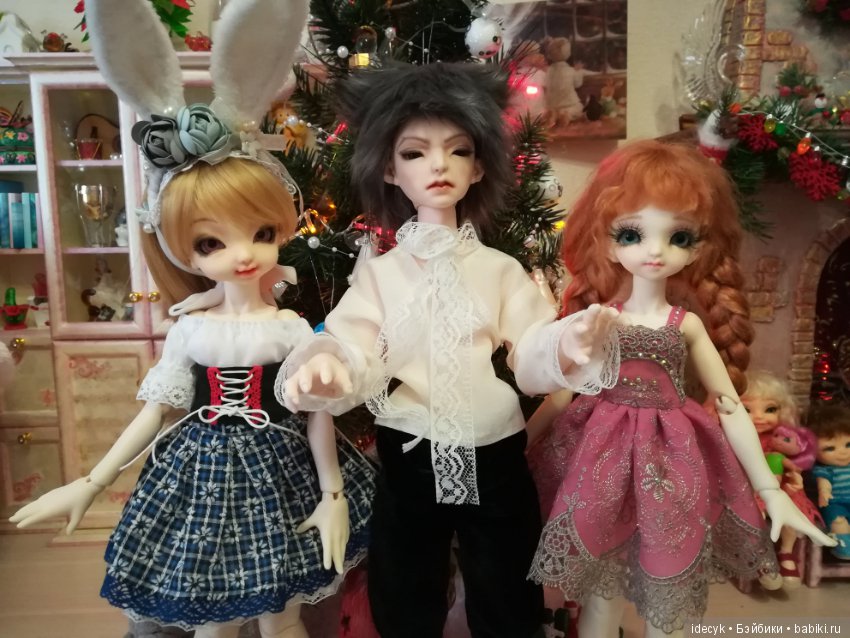 Новогодняя кукловстреча — Фотоистории с куклами BJD (БЖД): сериалы (фото 7)