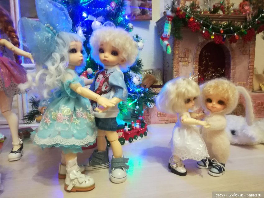 Новогодняя кукловстреча — Фотоистории с куклами BJD (БЖД): сериалы