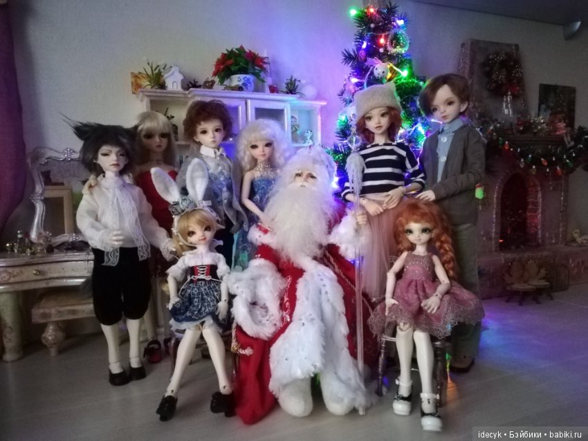Новогодняя кукловстреча — Фотоистории с куклами BJD (БЖД): сериалы