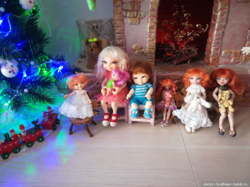 Новогодняя кукловстреча — Фотоистории с куклами BJD (БЖД): сериалы (фото 4)