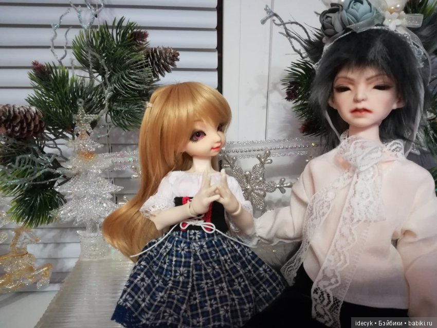 Новогодняя кукловстреча — Фотоистории с куклами BJD (БЖД): сериалы