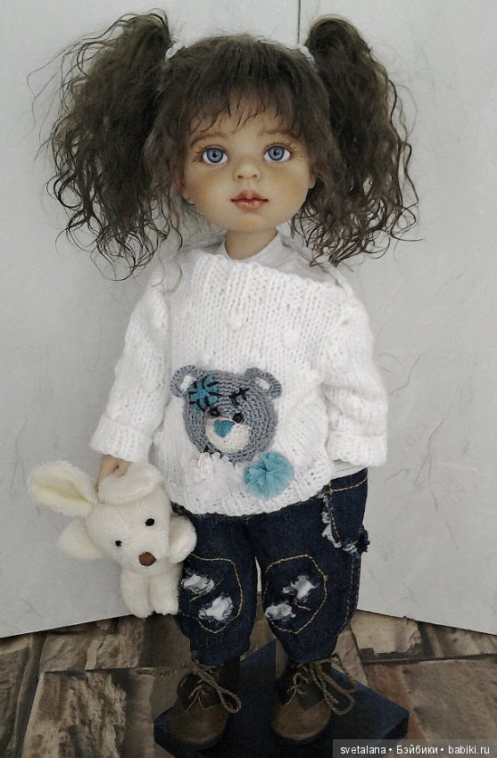 Дуняша. ООАК куколки от Паола Рейна