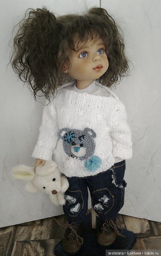 Дуняша. ООАК куколки от Паола Рейна