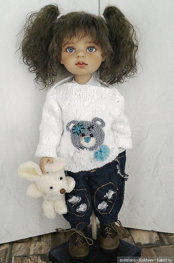 Дуняша. ООАК куколки от Паола Рейна