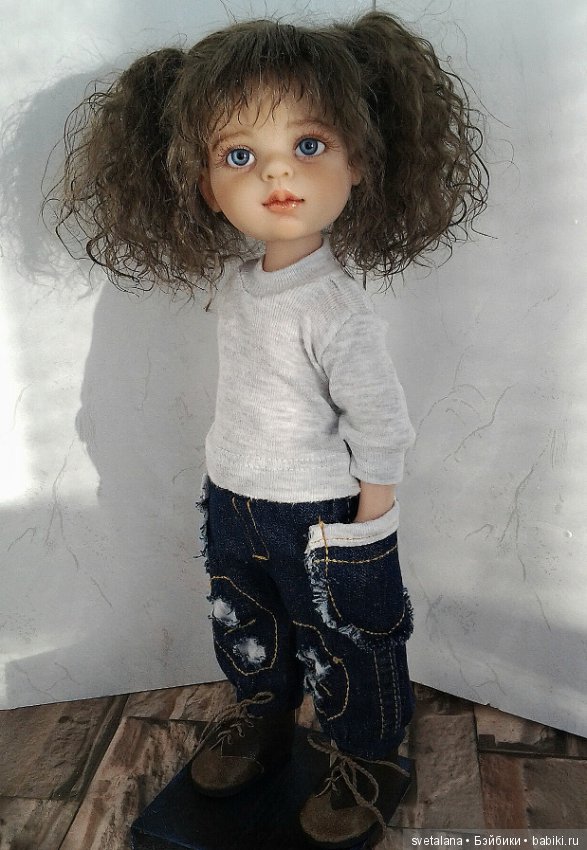 Дуняша. ООАК куколки от Паола Рейна (фото 9)