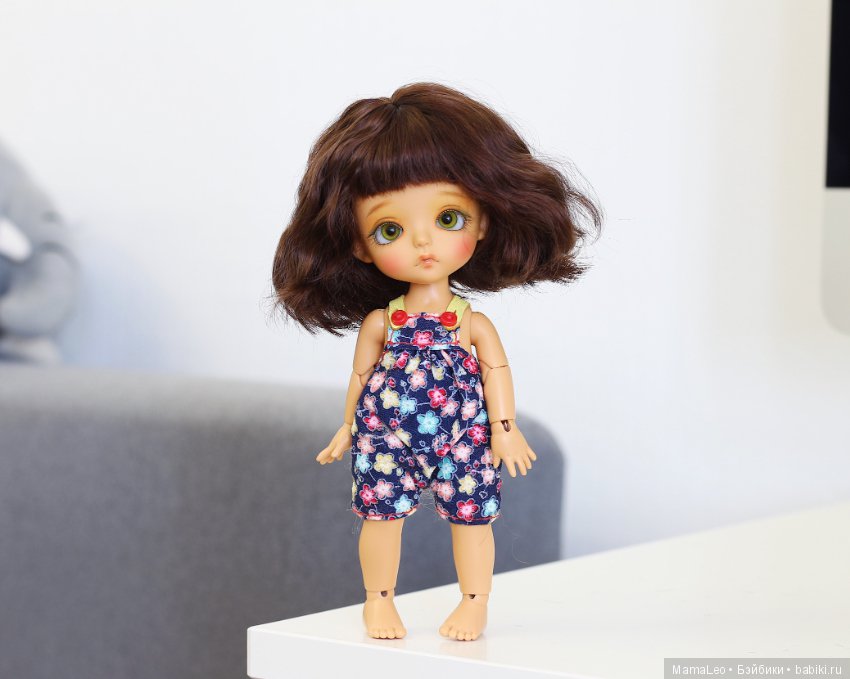 Мои парики для БЖД-малышей. Продолжение