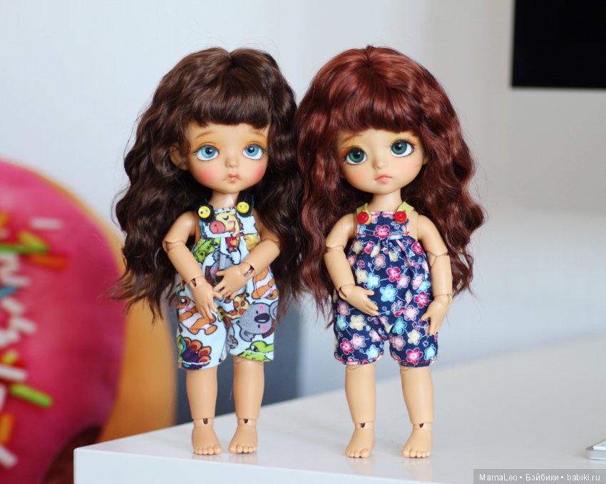 Мои парики для БЖД-малышей. Продолжение (фото 3)