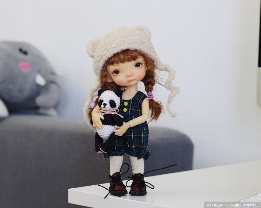 Мои парики для БЖД-малышей. Продолжение