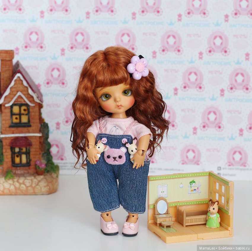 Мои парики для БЖД-малышей. Продолжение