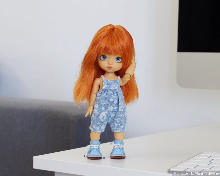 Мои парики для БЖД-малышей. Продолжение