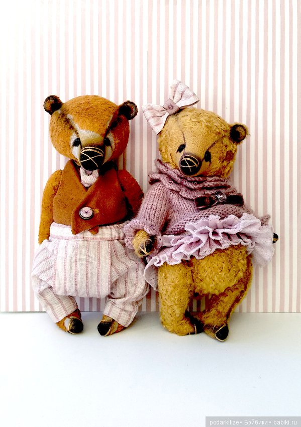 Мадлен и Эжен авторские игрушки (фото 2)