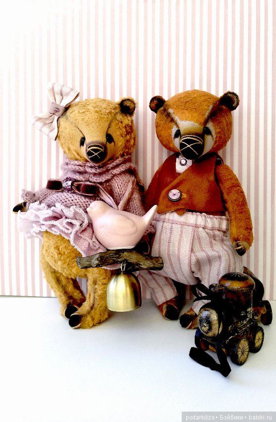 Мадлен и Эжен авторские игрушки
