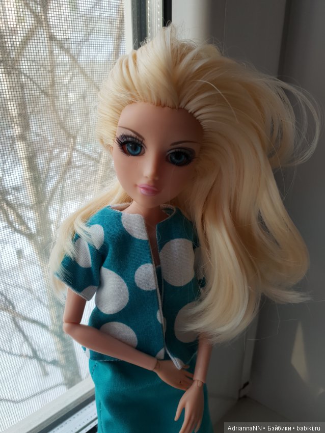 Нежная блондинка с голубыми глазами. ООАК Тристен Мокси Тинз (фото 7)