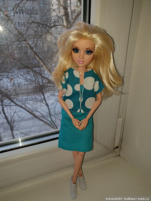 Нежная блондинка с голубыми глазами. ООАК Тристен Мокси Тинз