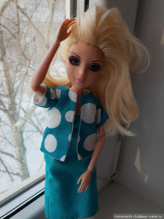 Нежная блондинка с голубыми глазами. ООАК Тристен Мокси Тинз (фото 6)