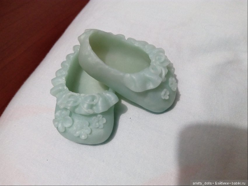 Лепим туфельки куколке — Советские винтажные куклы (СССР): Ленигрушка (фото 6)