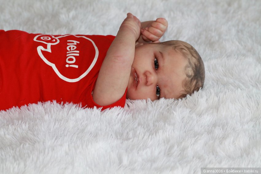 Малыш Марк, realborn London awake