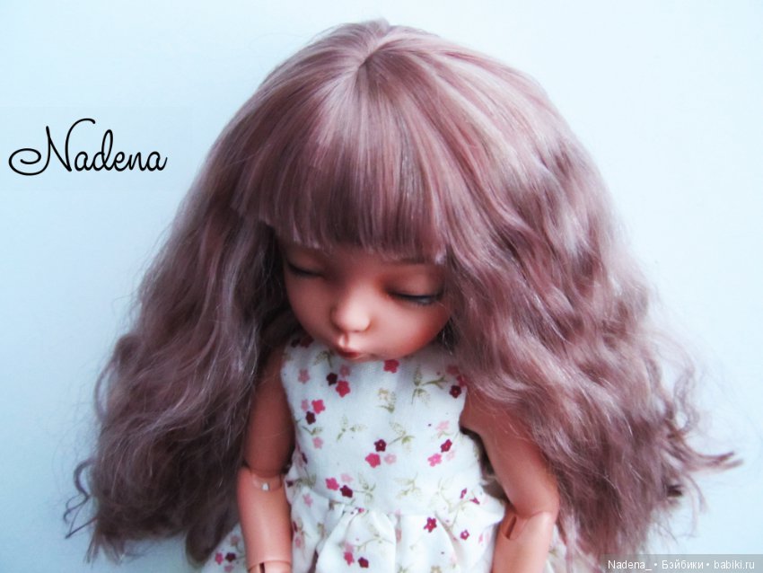 Коричневый паричок — Одежда и обувь для кукол BJD (БЖД): 1/3 (фото 2)