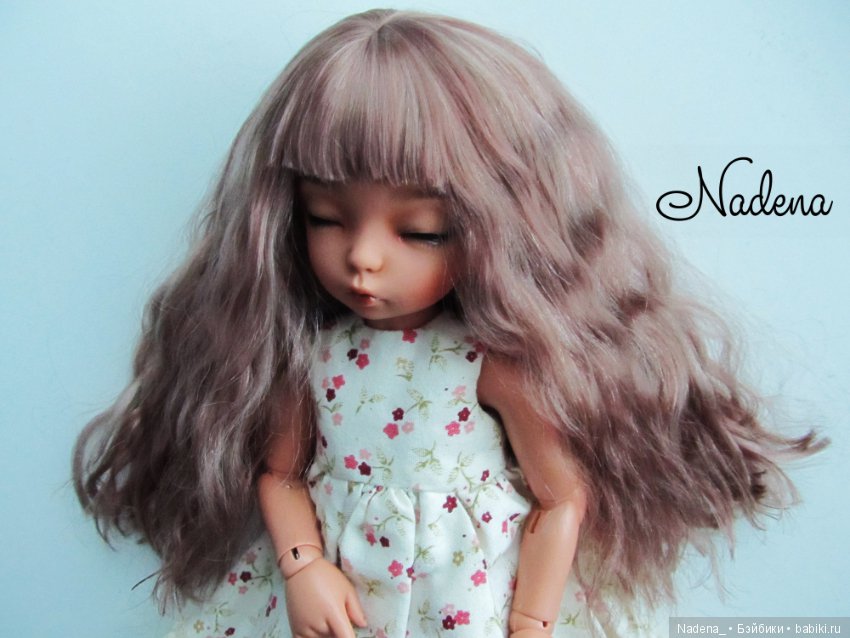 Коричневый паричок — Одежда и обувь для кукол BJD (БЖД): 1/3 (фото 3)