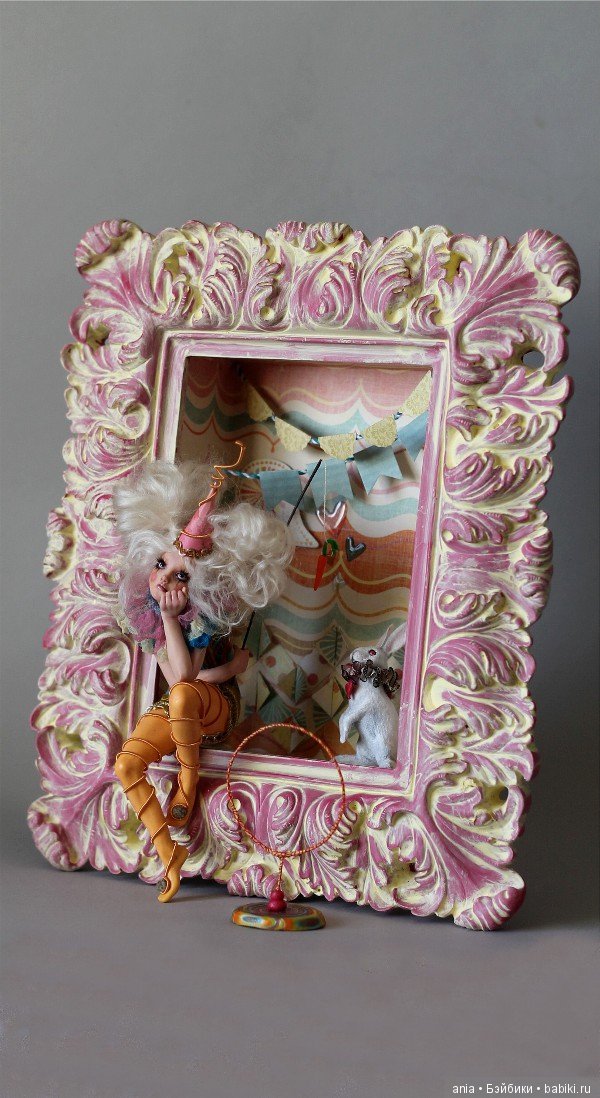 Цирк чудес - Алиса и Белый Кролик, скульптор Nicole West (фото 2)