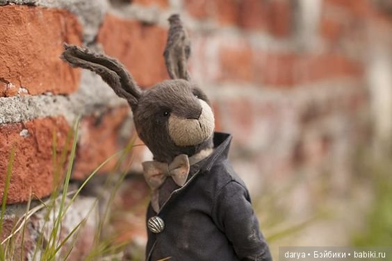 Заяц тедди Сеня с выкройкой, автор Ольга Галицкая (фото 3)