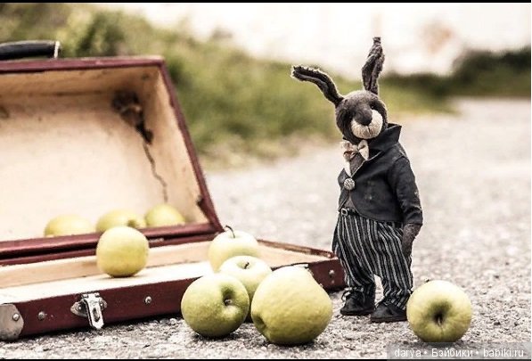 Заяц тедди Сеня с выкройкой, автор Ольга Галицкая (фото 4)