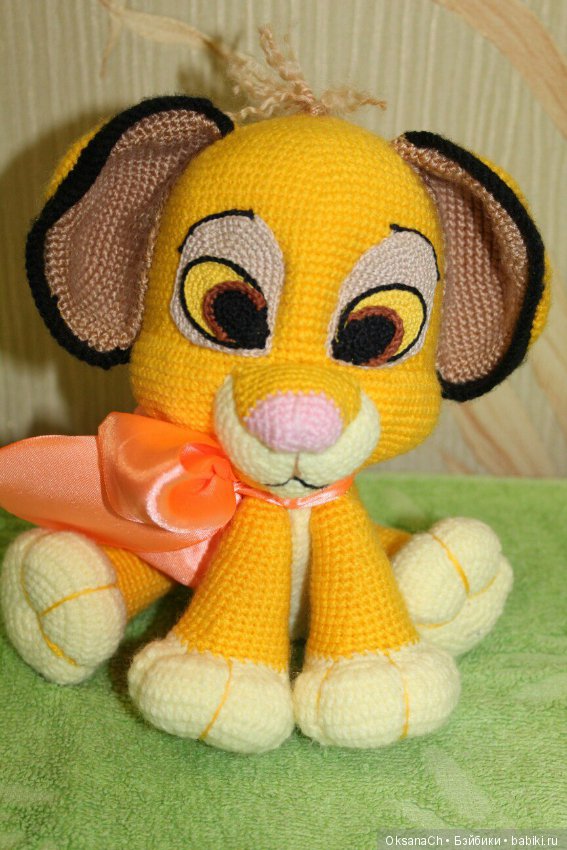 Львенок Из рода Львов — Вязаные игрушки и амигуруми: крючком (фото 4)