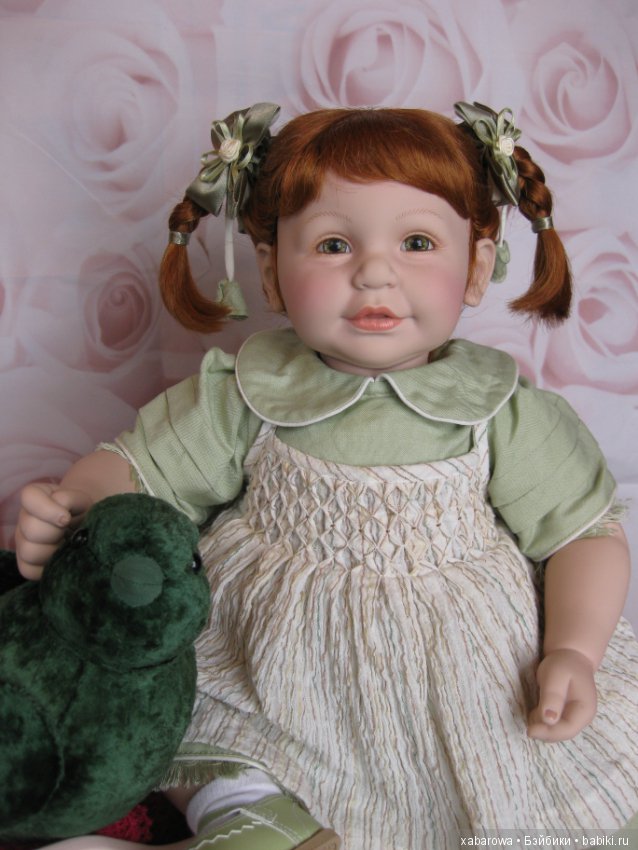 Сизокрылая голубка с куколками фирмы Adora (фото 10)