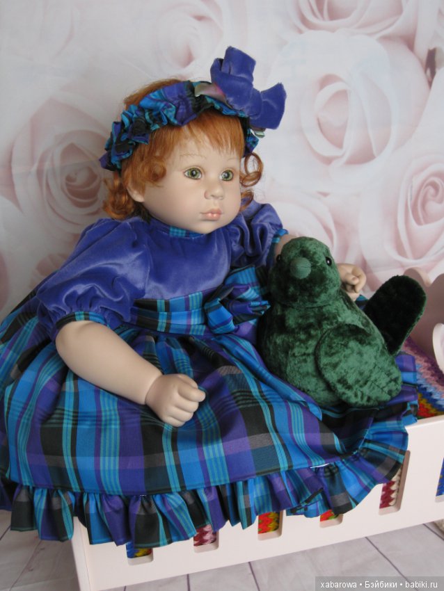 Сизокрылая голубка с куколками фирмы Adora (фото 5)