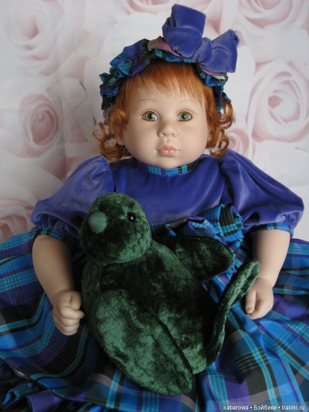 Сизокрылая голубка с куколками фирмы Adora (фото 4)