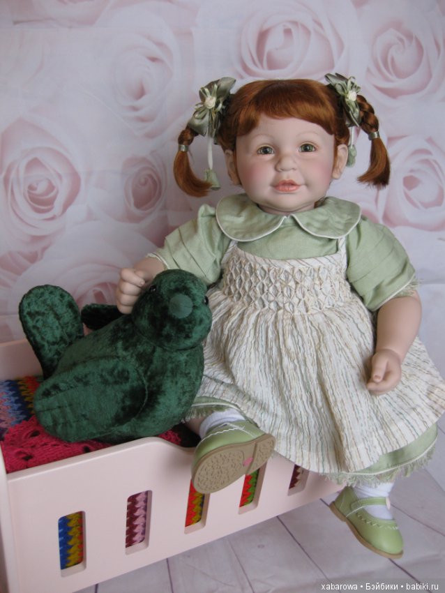 Сизокрылая голубка с куколками фирмы Adora (фото 9)