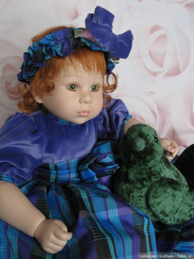 Сизокрылая голубка с куколками фирмы Adora (фото 3)