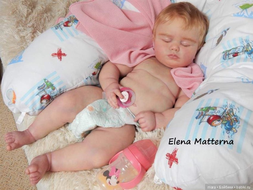 Realborn June Asleep 7 months, автор прототипа Elena Matterna