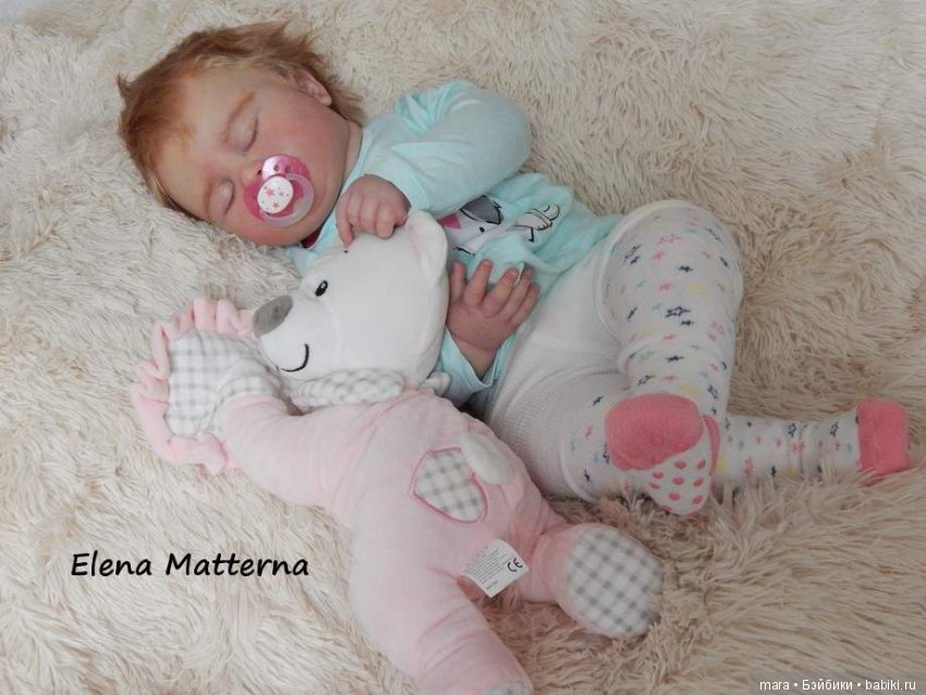 Realborn June Asleep 7 months, автор прототипа Elena Matterna (фото 8)