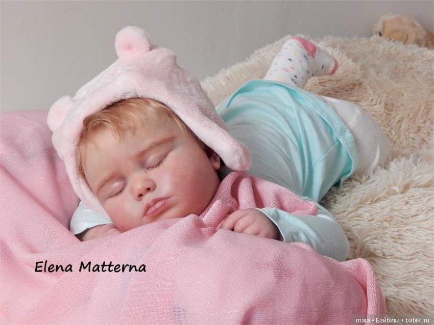 Realborn June Asleep 7 months, автор прототипа Elena Matterna (фото 9)