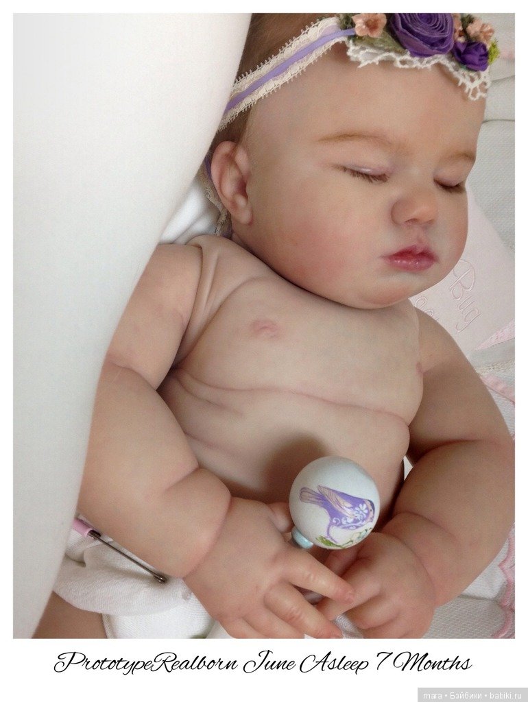 Realborn June Asleep 7 months, автор прототипа Linda Hill