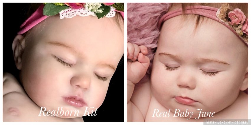 Realborn June Asleep 7 months, автор прототипа Linda Hill