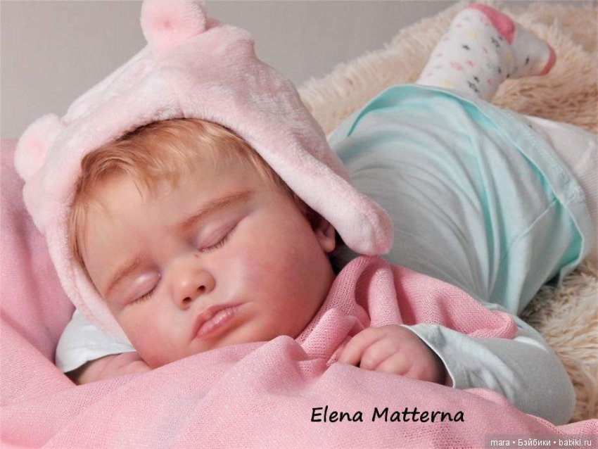 Realborn June Asleep 7 months, автор прототипа Elena Matterna (фото 10)