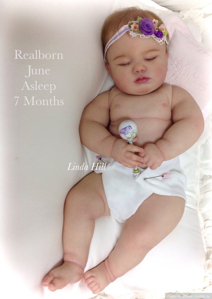 Realborn June Asleep 7 months, автор прототипа Linda Hill