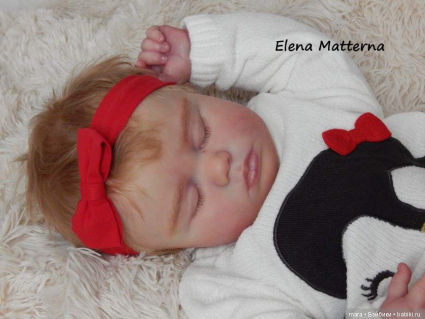 Realborn June Asleep 7 months, автор прототипа Elena Matterna (фото 6)