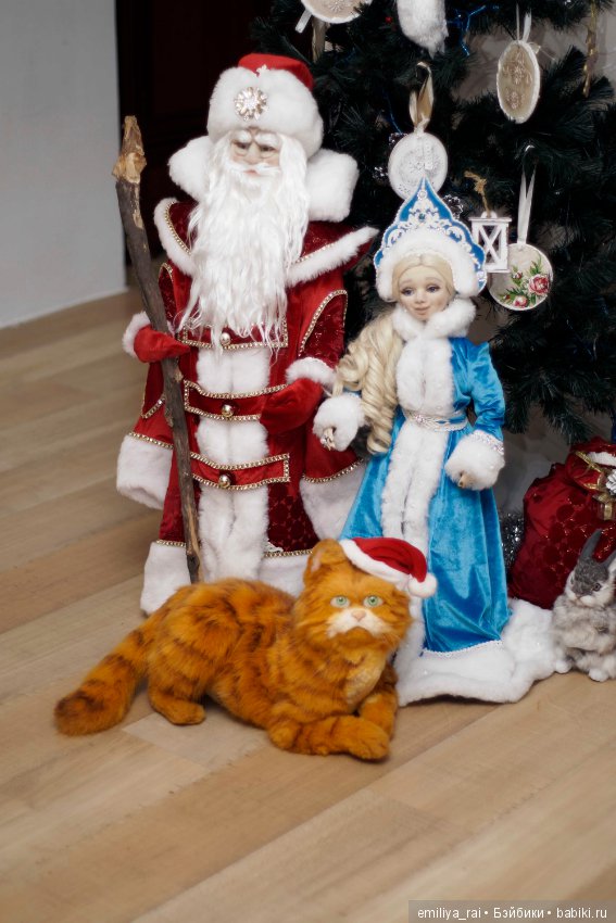 Кот Гарфилд — Авторские мишки Тедди и друзья: фото