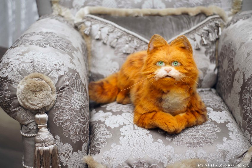 Кот Гарфилд — Авторские мишки Тедди и друзья: фото (фото 3)