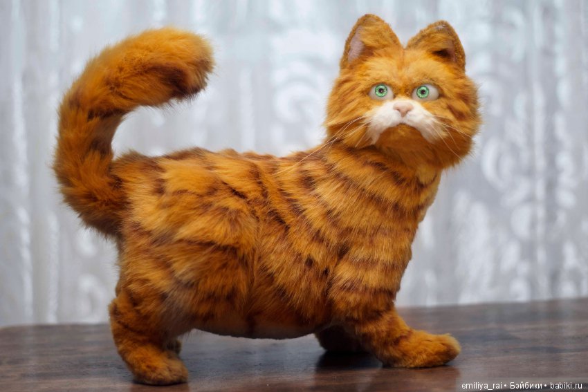 Кот Гарфилд — Авторские мишки Тедди и друзья: фото (фото 10)