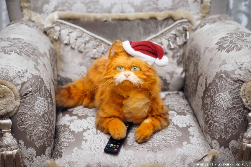 Кот Гарфилд — Авторские мишки Тедди и друзья: фото