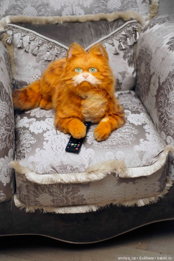 Кот Гарфилд — Авторские мишки Тедди и друзья: фото (фото 2)