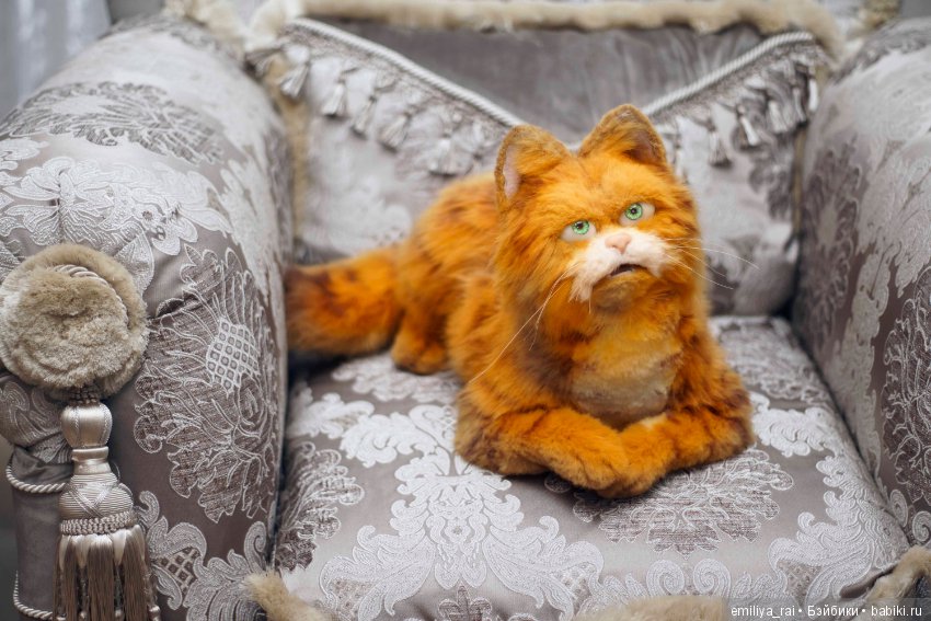 Кот Гарфилд — Авторские мишки Тедди и друзья: фото (фото 4)