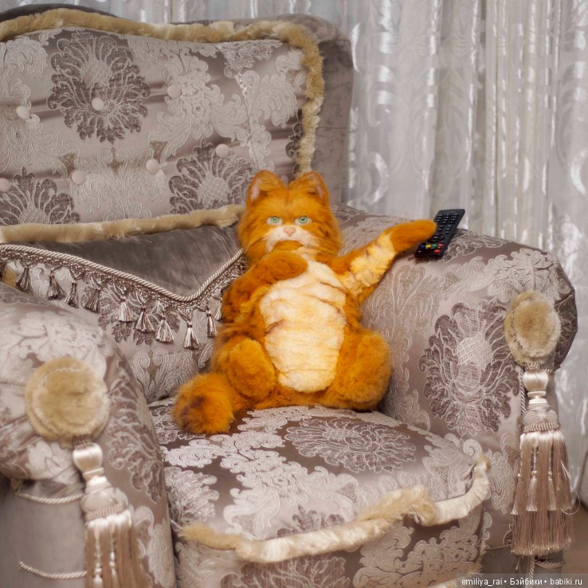 Кот Гарфилд — Авторские мишки Тедди и друзья: фото (фото 6)